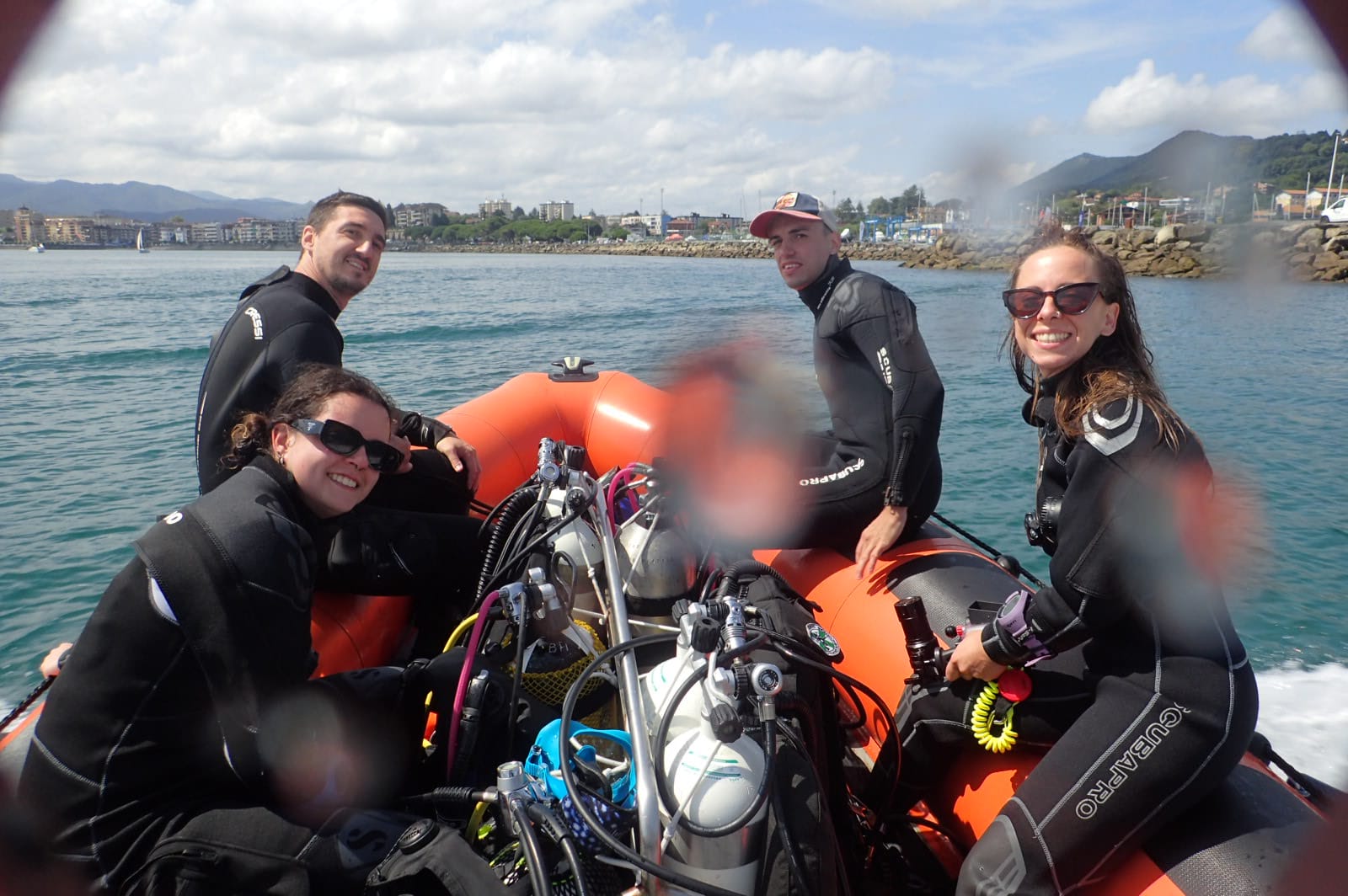 Hondarribia acogió el Campeonato Navarro de Fotografía Submarina